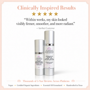 Glimmer Goddess® Organic Skin Care Cellular Renewal Duo – Apple Stem Cell Serum + Moisturizer Lotion & Moisturizer