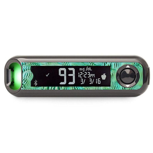 Peelz Aqua Ripple Bayer Contour© Next One Glucometer Peelz/Stickers