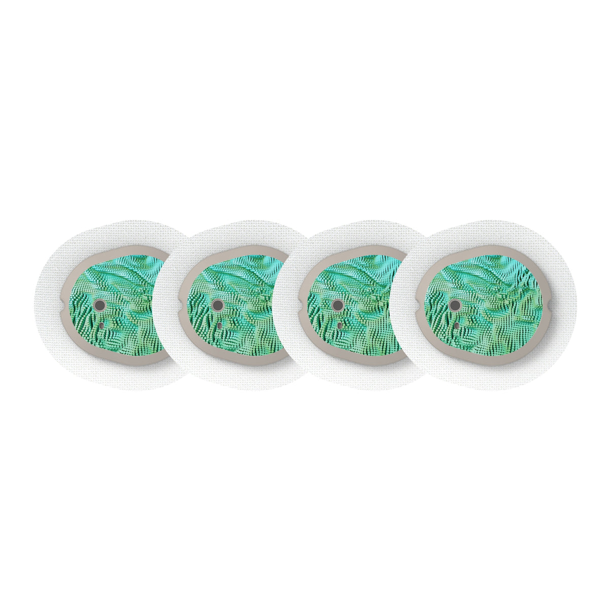 Aqua Ripple Sticker Designed for the DEXCOM G7 and Stelo Transmitter ...