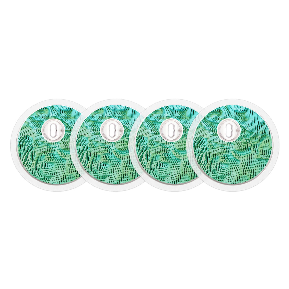 Aqua Ripple Sticker Designed for the FreeStyle Libre 3 Plus & Lingo Se ...