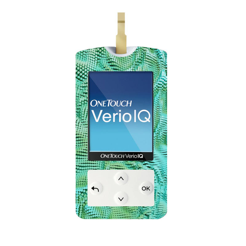 Peelz Aqua Ripple for OneTouch Verio IQ Glucometer Peelz/Stickers