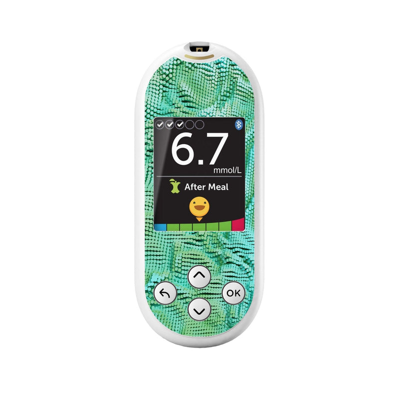 Peelz Aqua Ripple for OneTouch Verio Reflect Glucometer Peelz/Stickers