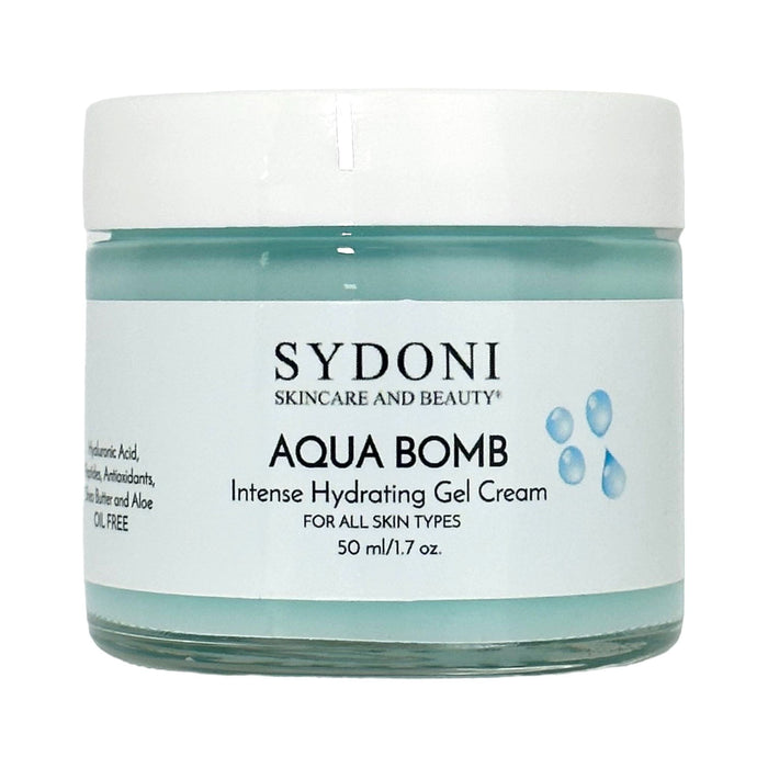 Sydoni Skincare And Beauty - Aqua Bomb Intense Hydrating Cream With Peptides And Hyaluronic Acid 1.7 Fl. Oz.
