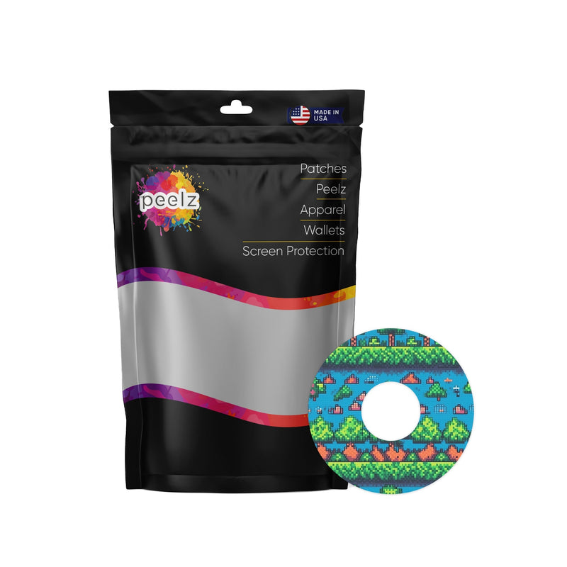 Peelz Arcade Patch Tape Designed for the FreeStyle Libre 3 Plus & Lingo Patch Medical Tape