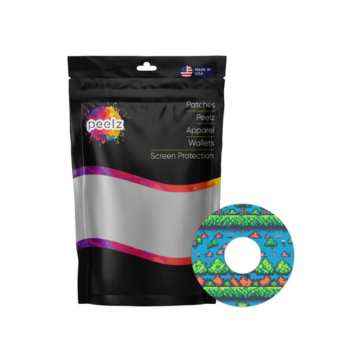 Peelz Arcade Patch Tape Designed for the FreeStyle Libre 3 Plus & Lingo Patch Medical Tape