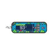 Peelz Arcade Sticker for Bayer Contour Next Glucometer Peelz/Stickers