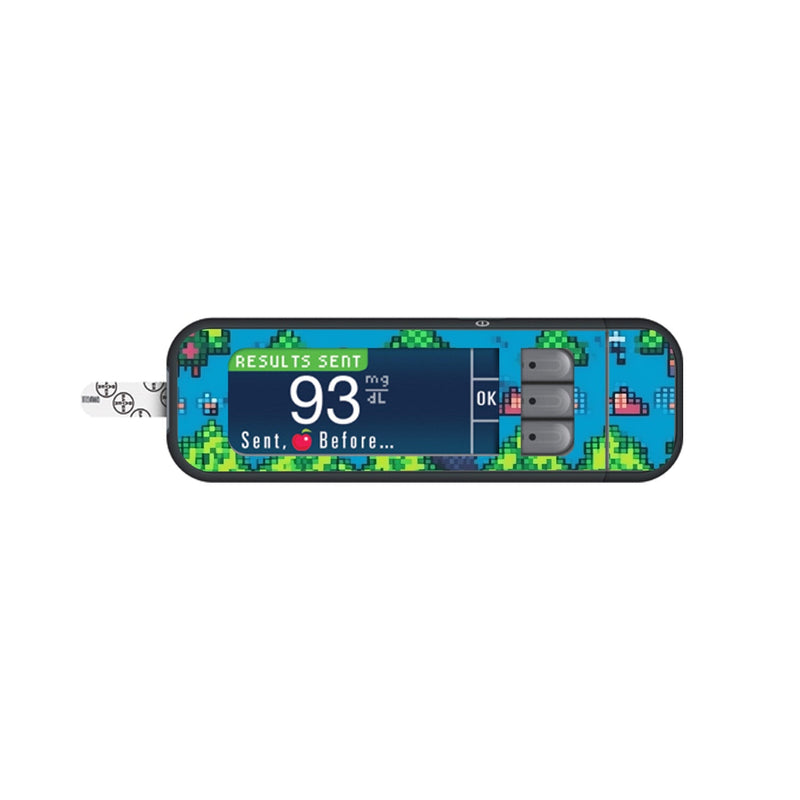 Peelz Arcade Sticker for Bayer Contour Next Glucometer Peelz/Stickers