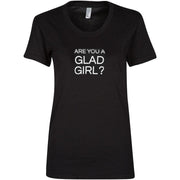 GladGirl "Are You A GladGirl?" T-Shirt Marketing