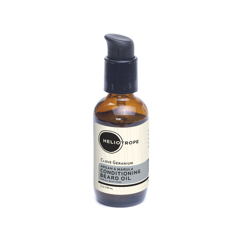 Heliotrope San Francisco Argan & Marula Conditioning Beard Oil Hair Styling