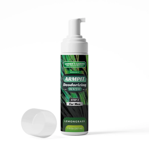 Garner's Garden Armpit Deodorizing Foaming Wash | Organic | Oxygenated Armpit Wash