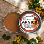OrganHerb OrganHerb Organic Arnica and Capsicum Muscle Rub Salve 4 oz, Botanical Comfort Balm for Muscles and Joints Organic Salves