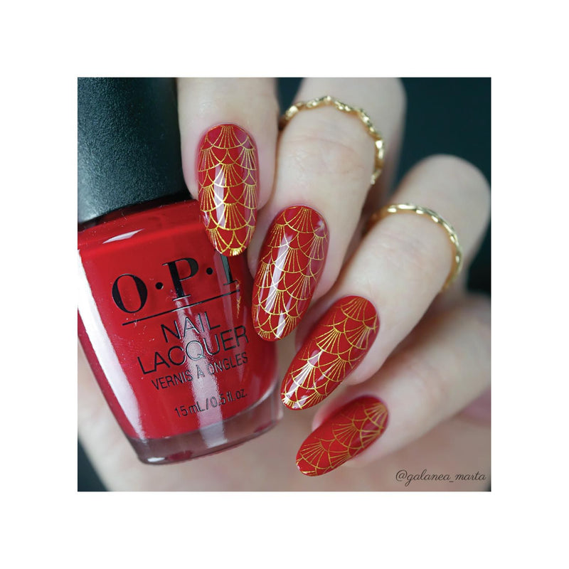 UberChic Beauty Art Deco Glam Stamping Plate