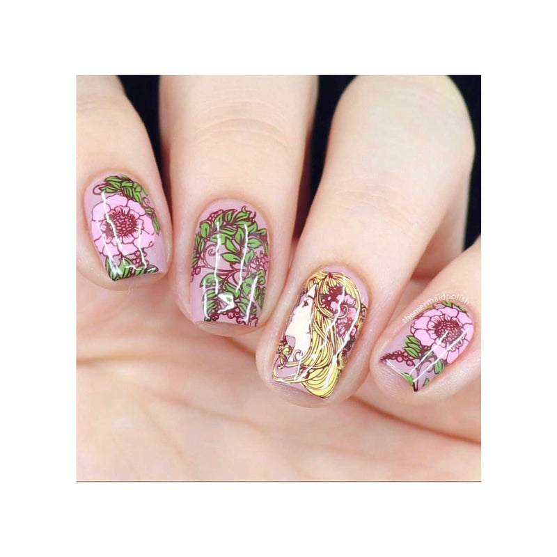 UberChic Beauty Art Nouveau Stamping Plate