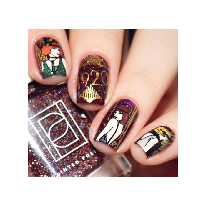 Uberchic Beauty Art Deco Meets Art Nouveau Elements