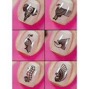 UberChic Beauty Art Deco Elements Stamping Plate