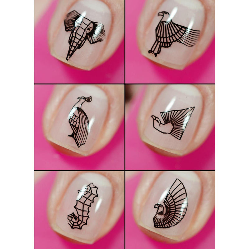 UberChic Beauty Art Deco Elements Stamping Plate