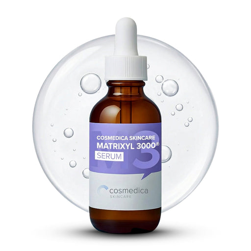 Cosmedica Skincare Cosmedica Skincare Matrixyl 3000 Peptide Serum with Hyaluronic Acid | Hydrating Lightweight Face Serum for Sensitive Skin | Firming Serum with Aloe Vera Vitamin E | 2oz