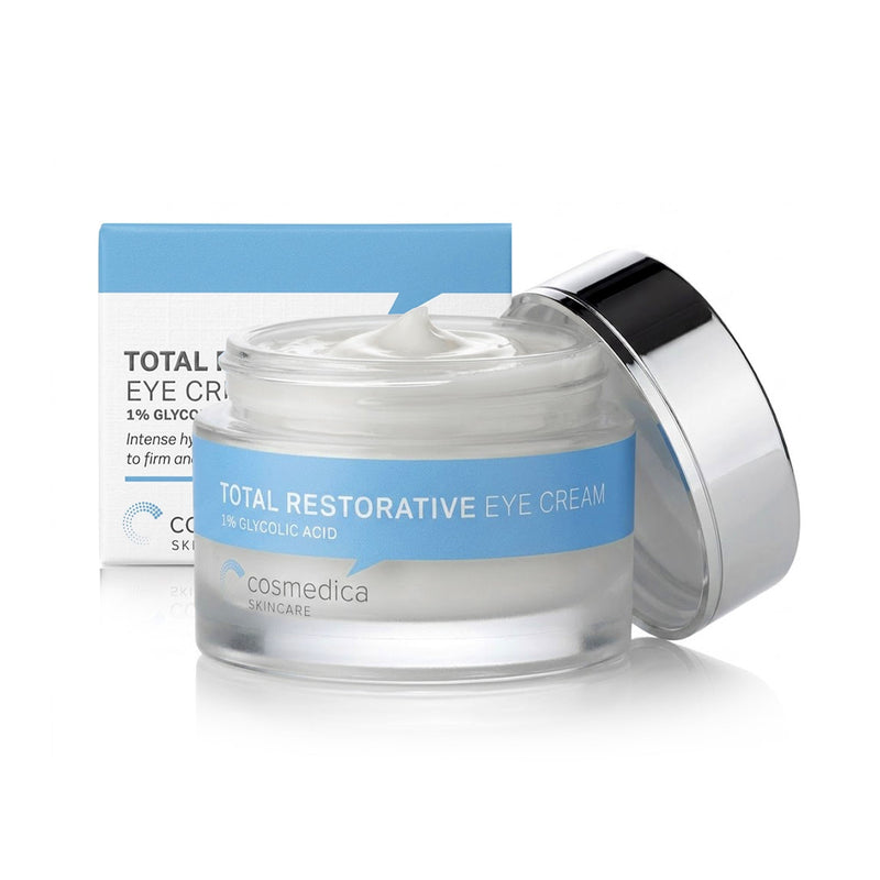 Cosmedica Skincare Cosmedica Skincare Eye Cream 0.7 Ounce | Anti-Aging Hydration Eye Cream with Green Tea Caffeine Peptide Complex | Lightweight Non-Greasy Formula for Dark Circles Puffiness Wrinkles Fine Lines Moisturizers