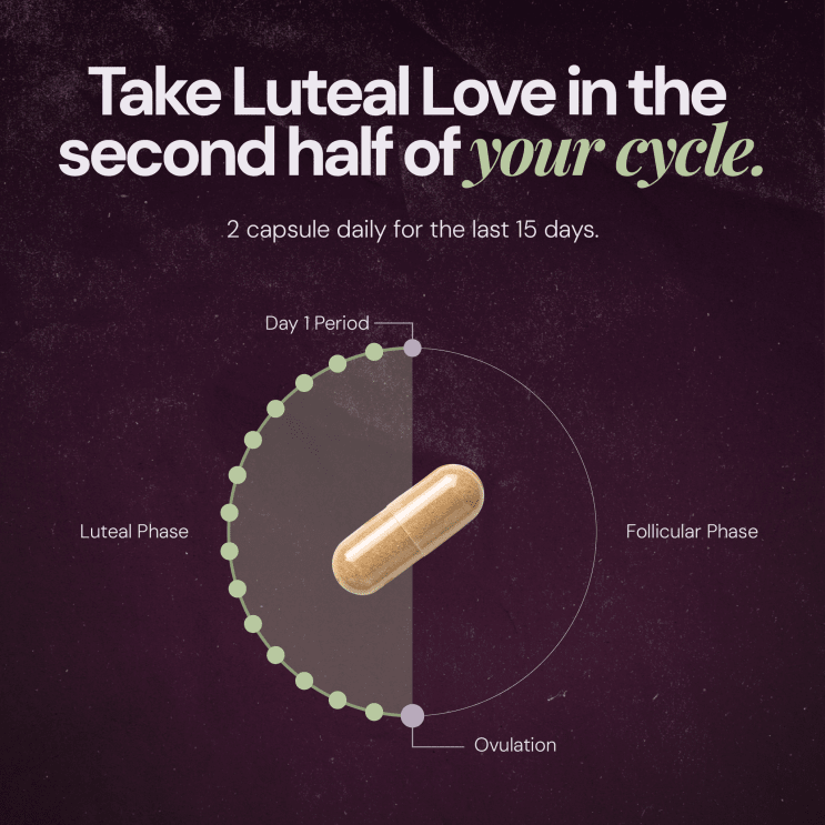 Proov Luteal Love Implantation Supplement Support