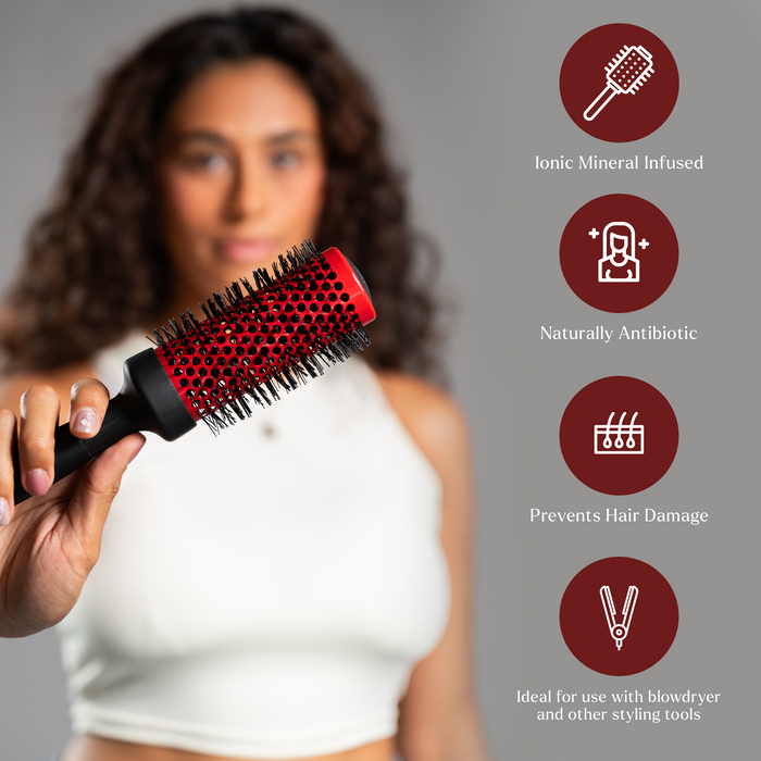 Thesalonguy - Ion Infused Ceramic Round Brush 2.5"