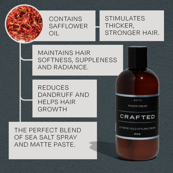 Thesalonguy - Crafted Power Cream - Extreme Hold Styling Cream