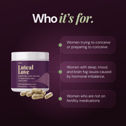 Proov Luteal Love Implantation Supplement Support