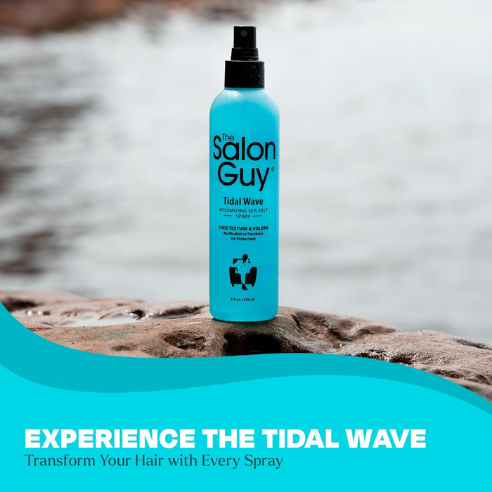 Thesalonguy - Tidal Wave Sea Salt Spray For Hair Men & Women & Adds Volume, Thickness & Texture
