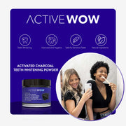 Active Wow Activated Charcoal Teeth Whitening Powder AW Oral Care