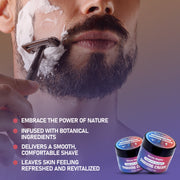 WhollyKaw WhollyKaw Warrior Kingdom Luxury Shaving Cream - Peppermint Eucalyptus Shaving Cream