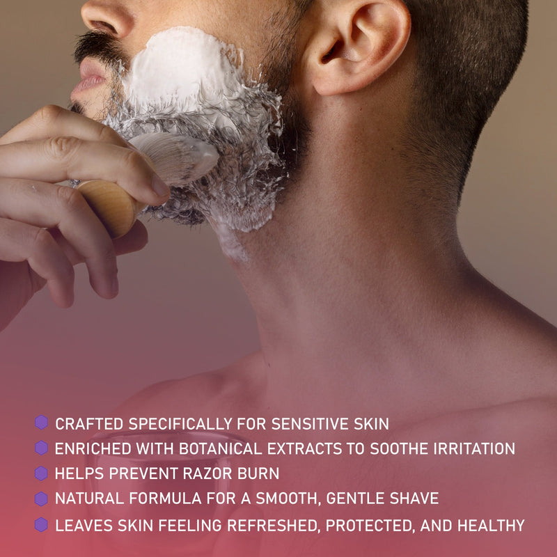 WhollyKaw WhollyKaw Warrior Kingdom Luxury Shaving Cream - Peppermint Eucalyptus Shaving Cream