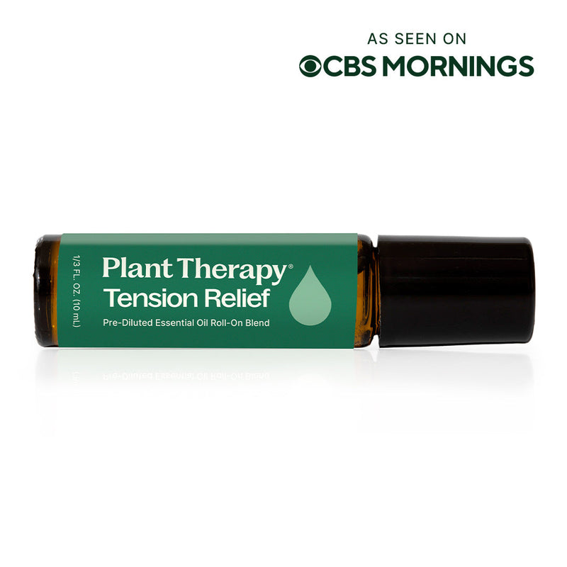 Plant Therapy Tension Relief Essential Oil Blend Pre-Diluted Roll-On Essential Oil