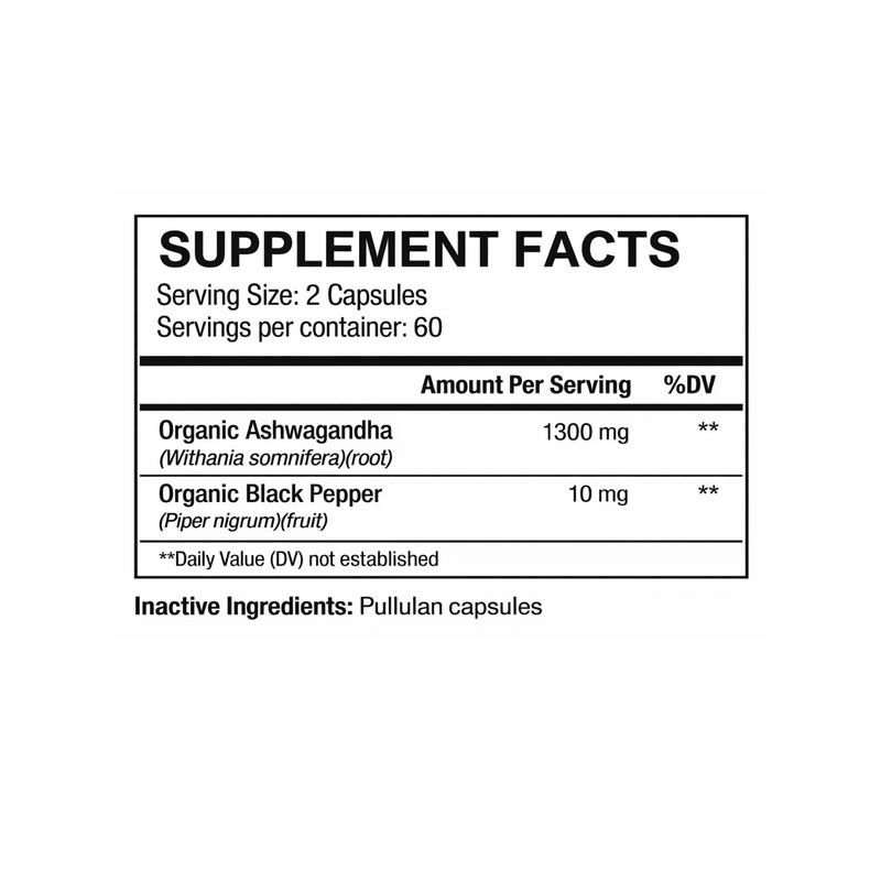 Energi Nutrition Ashwagandha Supplement