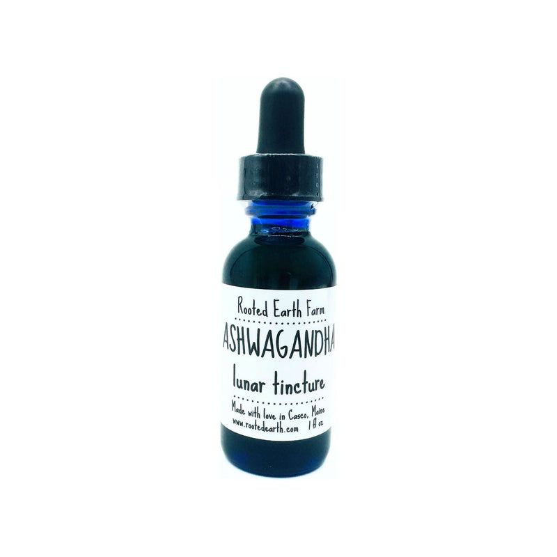 Rooted Earth Farm + Apothecary Ashwagandha Tincture Tinctures + Capsules