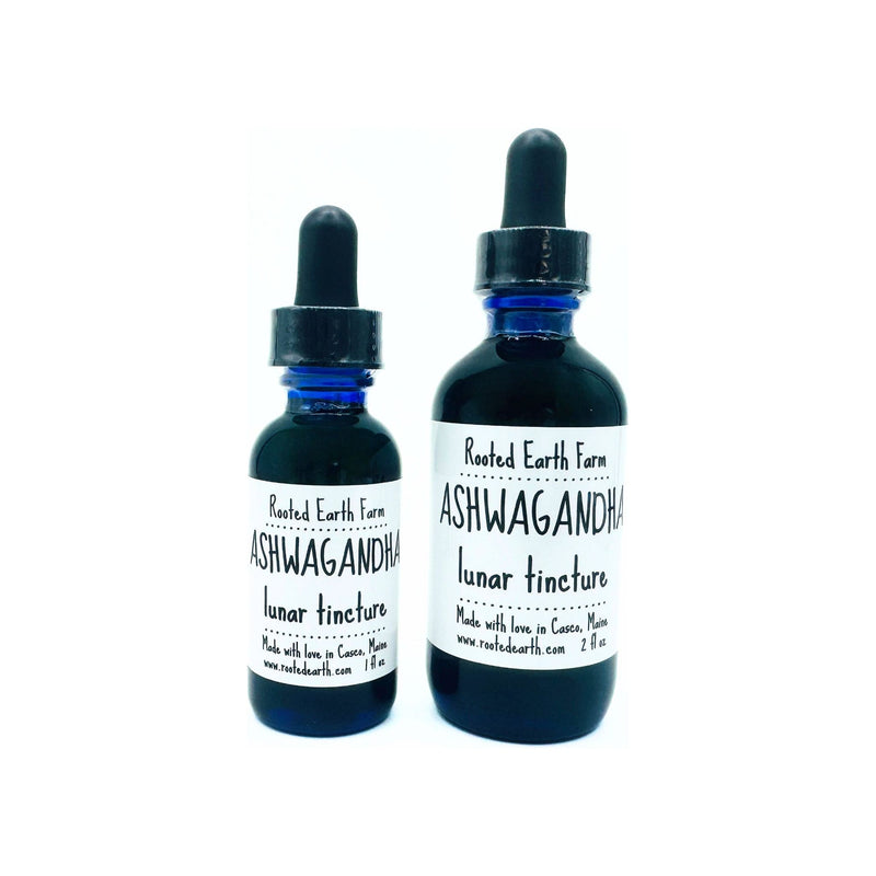 Rooted Earth Farm + Apothecary Ashwagandha Tincture Tinctures + Capsules