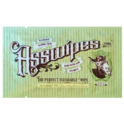 Fresh Body FB® Asswipes Singles - Individually Wrapped Flushable Wipes (select quantity) Adult Hygienic Wipes