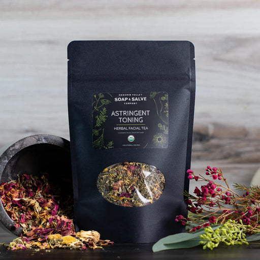 Chagrin Valley Soap & Salve Tea: Astringent Toning Blend Facial Steam & Toner Facial Tea