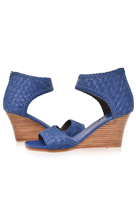 Athena Leather Wedges by ELF