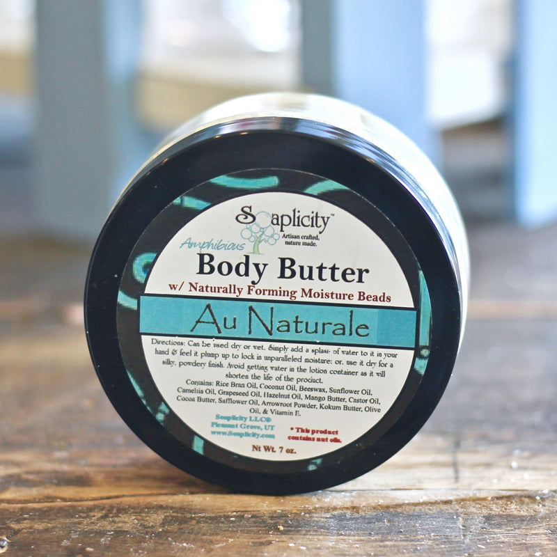 Soaplicity Au Naturale Body Butter - unscented Body Butter