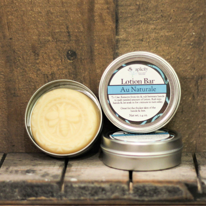 Soaplicity - Au Naturale Lotion Bar - Unscented