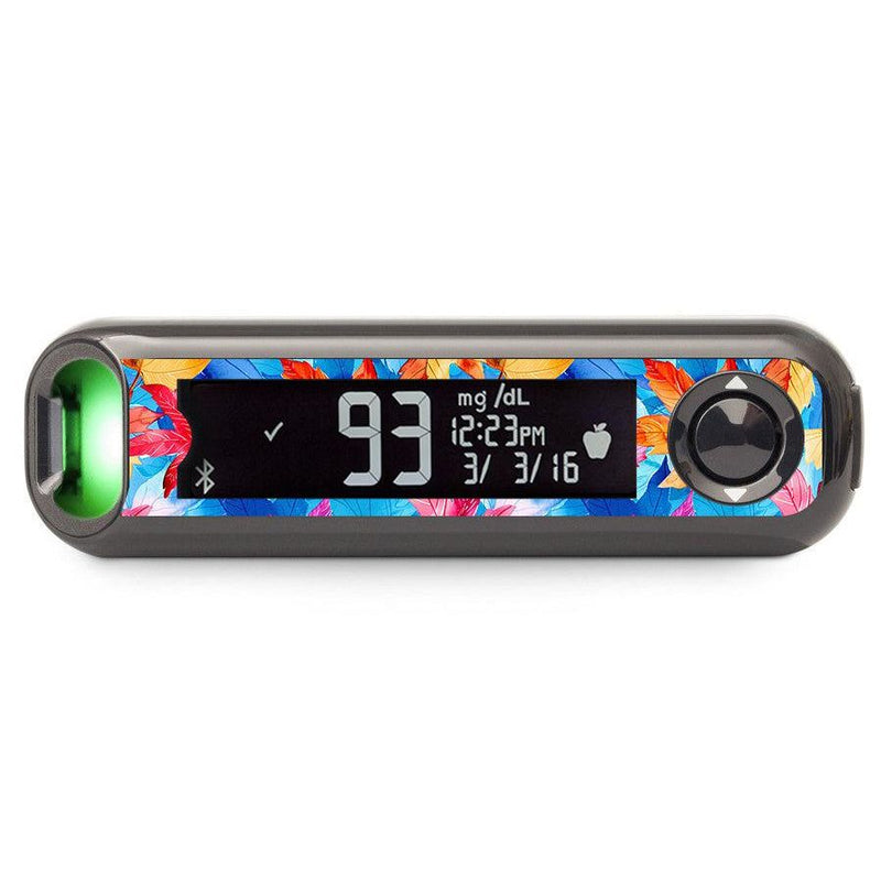 Peelz Autumn Leaves Bayer Contour© Next One Glucometer Peelz/Stickers