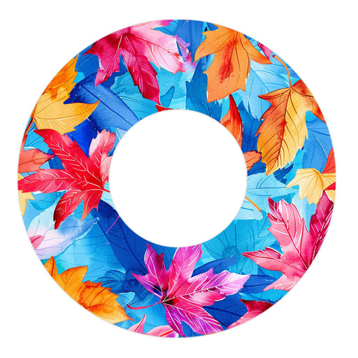 Peelz Autumn Leaves Freestyle Libre 2 Patch Tape - Pump Peelz Patch Medical Tape