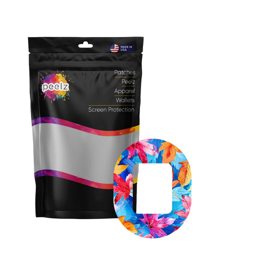Peelz Autumn Leaves Tandem Mobi Patch Tape - Pump Peelz Patch Medical Tape