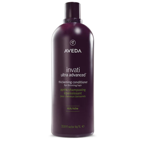 Nava Beauty Aveda Invati Ultra Advanced Thickening Conditioner Rich Hair Black 1000 mL