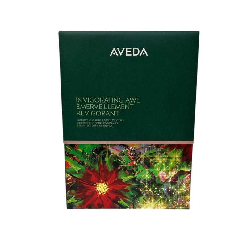 Nava Beauty Aveda Invigorating AWE Rosemary Mint Hair & Body Essentials Gift Set Hair Black