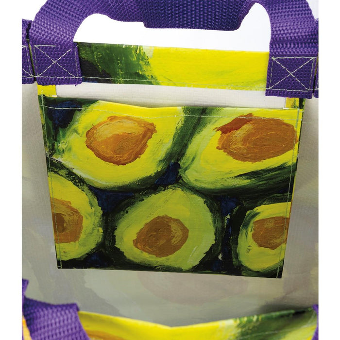 The Bullish Store - Avocado Market Tote Bag | 15.50" X 15.25" X 6"