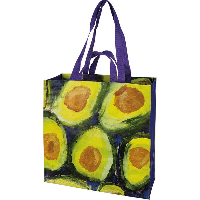 The Bullish Store - Avocado Market Tote Bag | 15.50" X 15.25" X 6"