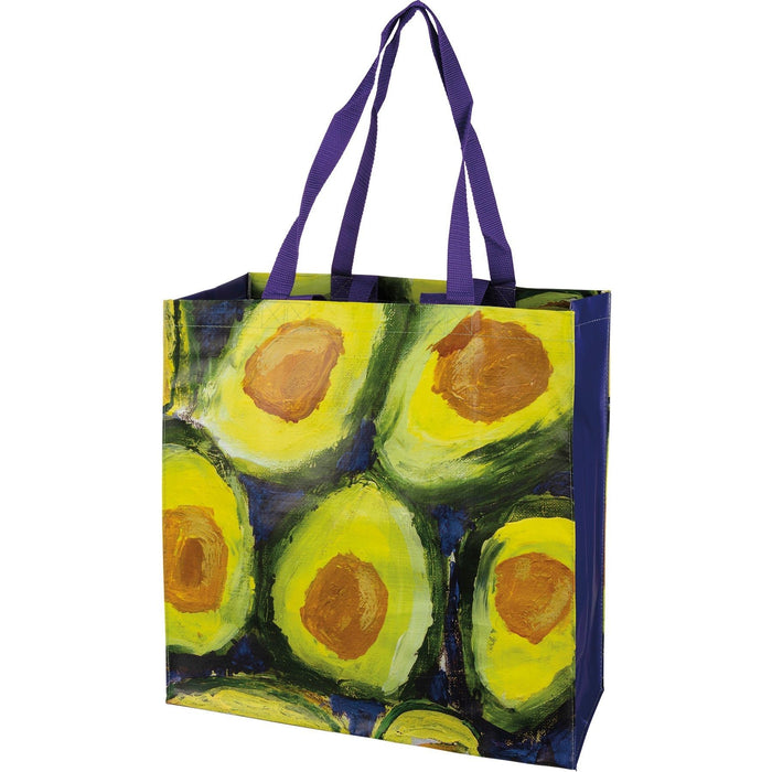 The Bullish Store - Avocado Market Tote Bag | 15.50" X 15.25" X 6"