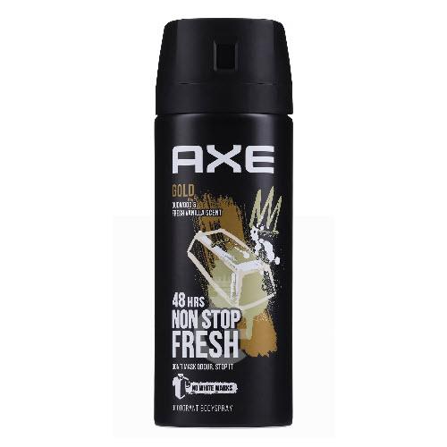 AXE AXE Gold 48 HRS Non Stop Fresh Deodorant Body Spray Deodorant & Anti-Perspirant Black