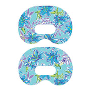 Peelz Azul Flowers Medtronic Guardian Connect Patch Tape - Pump Peelz Patch Medical Tape