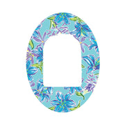 Peelz Azul Flowers Pod Patch Tape - Pump Peelz Patch Medical Tape